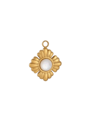 CHARMS fleur pierre -Taille M
