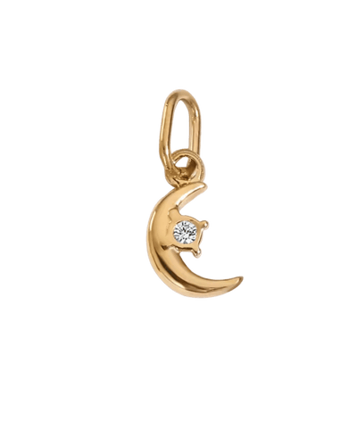 CHARMS petite lune zirconium - Taille S