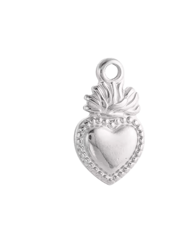 CHARMS cœur de viana simple ARG - Taille M