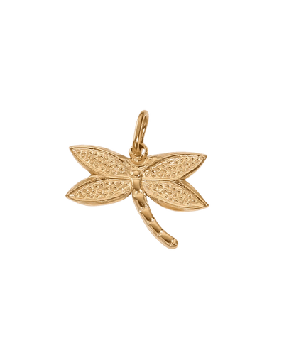 CHARMS libellule texuré OR - Taille M