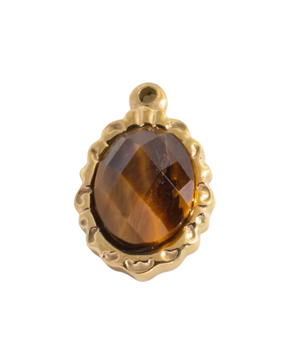 CHARMS pierre œil tigre - Taille M