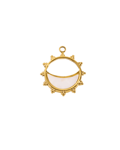 CHARMS soleil lune nacre  - Taille M