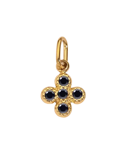 CHARMS roi zirconium noir OR - Taille S